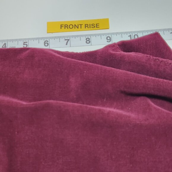 Kut From The Kloth Diana Corduroy Skinny Jeans Womens 4P Red Pants Petite OO02X - Picture 8 of 9